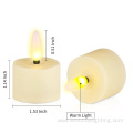 Candle Decoration Rechargeable Flicker LED Tea Candle Light